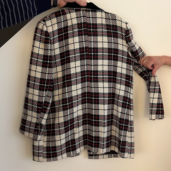 Vintage Handmade plaid Suit combo size M - Picture 4 of 12